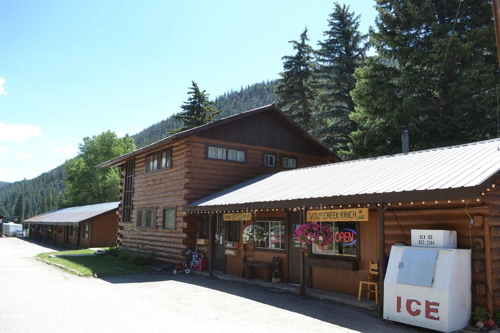 Loge Wolf Creek Motel South Fork Eksteriør billede